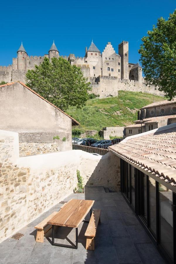 Ferienwohnung La Terrasse De La Tour Pinte. Carcassonne Exterior foto